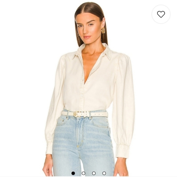 NWT Rails Angelica Button Down Shirt - Dust Acid Wash - Picture 4 of 12